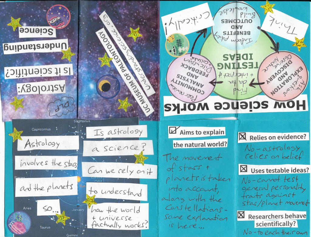 How science works mini zine